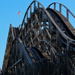 Washington State Fair Rollercoaster